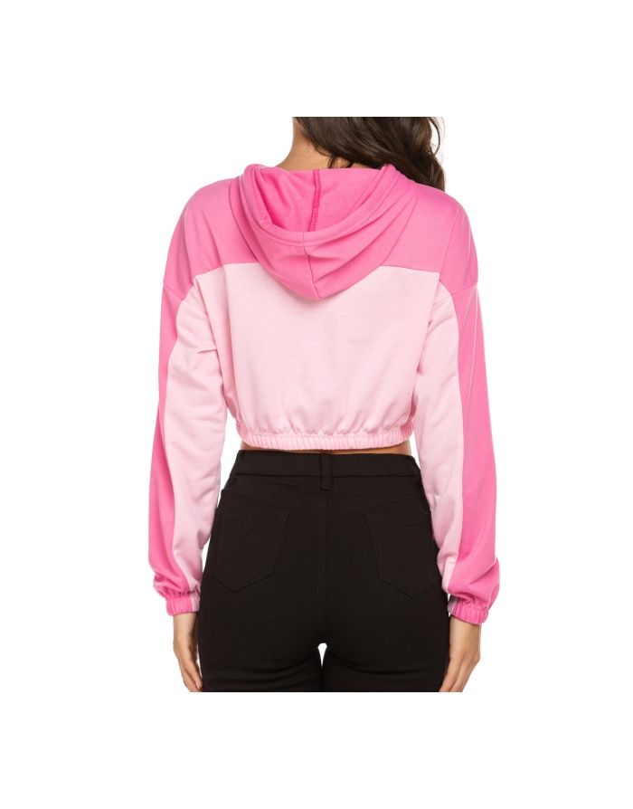 Chic Sweatshirt Spring Fall Crop Tops